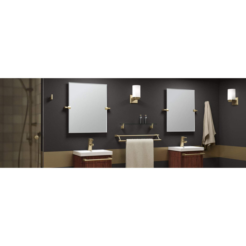 Ensemble de quincaillerie de salle de bain 5 pièces Bleu, Noir mat