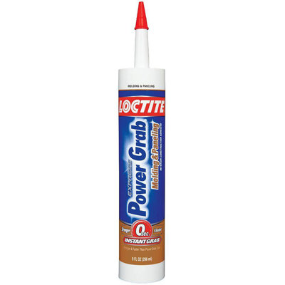 Loctite Power Grab Express Molding and Paneling Adhesive - White, 9 fl. oz.
