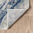 Abani Skelton Collection ATL180B Abstract Grey Blue Area Rug-633772781