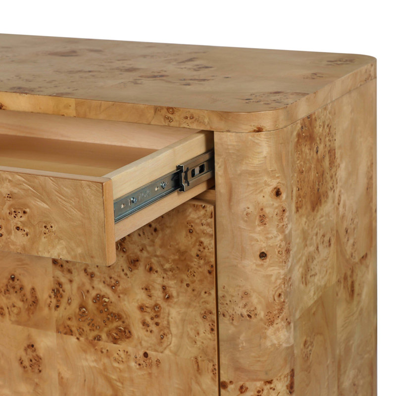 Mullins Sideboard-Natural Mappa Burl