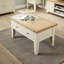 Cooksey Fully Assembled 2 Drawer Coffee Table Oak Finish-255686813