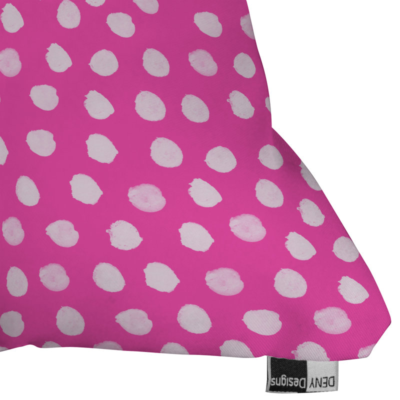 Coussin décoratif, 16 po x 16 po, Rose