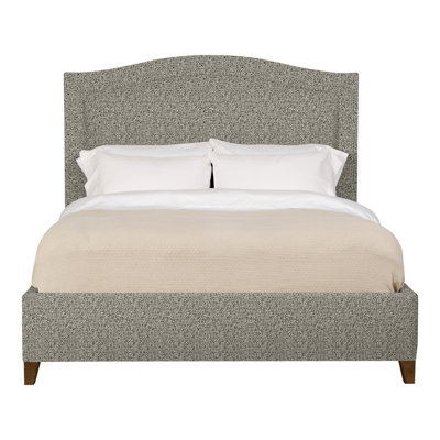 Caroline/Casey Queen Upholstered Low Profile Panel Bed