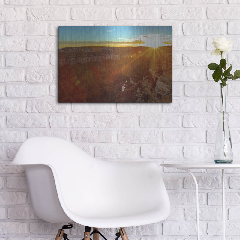 Lark Manor ™ «Utah Colors» par Epic Portfolio, art mural en métal, H 16 po x l 24 po