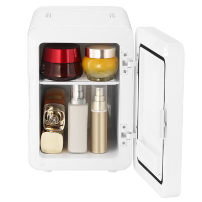 Frigidaire Gallery® 9-Can Lighted Mirror Beauty Fridge, White