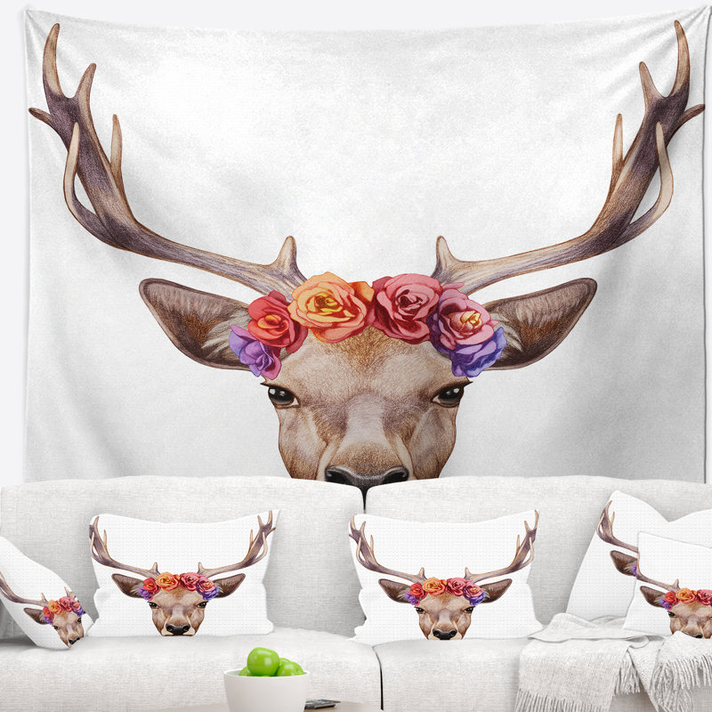 Polyester Tapestry, 78" H x 92" W
