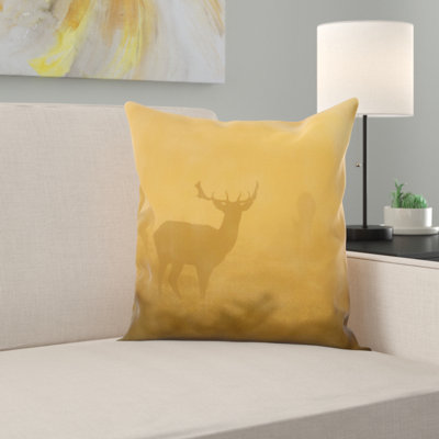 Microsuede Throw Pillow