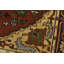 Tapis rouge en laine nouvel âge 4 pi 1 po x 6 pi 3 po Florry