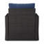 Chaise de patio avec coussins Mucklen-541894329