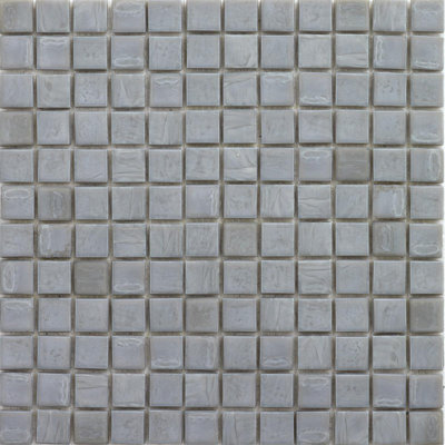 Slate 7/8" x 7/8" Cubes Glass Mosaic