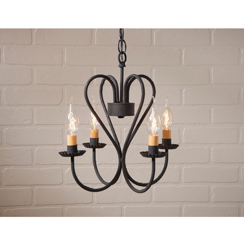 Style bougie classique/traditionnel 4 lumières lustre Wedgewood