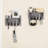 Koezeno Solid Wood Wall Organizer