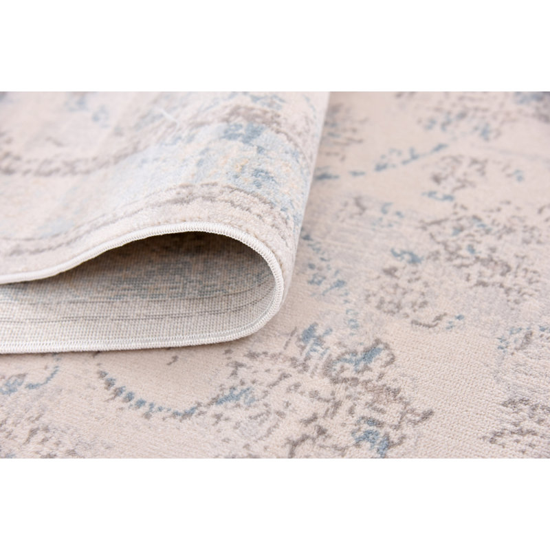 Padang Sidempuan Oriental Indoor Rug, Round 6'1"