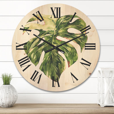 Solid Wood Wall Clock