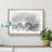 Palm Trees in the Evening - Picture Frame Graphic Art Print-56735200-56735199