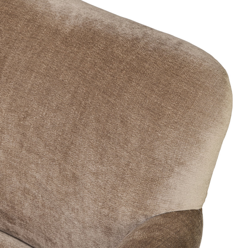 Camellia Swivel Chair, Altair Mushroom