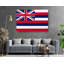 Hawaii State Flag USA Flags - Photographie sur toile tendue-1387072293