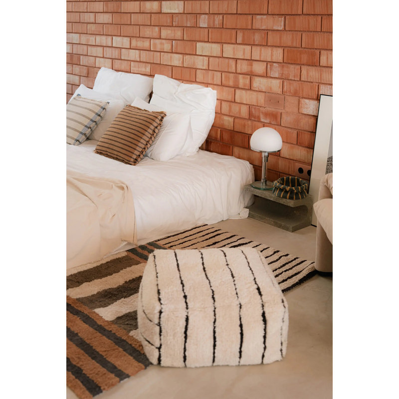 Couleur du tapis lavable sur terre, Rectangle 2 pi 8 po x 4 pi 7 po