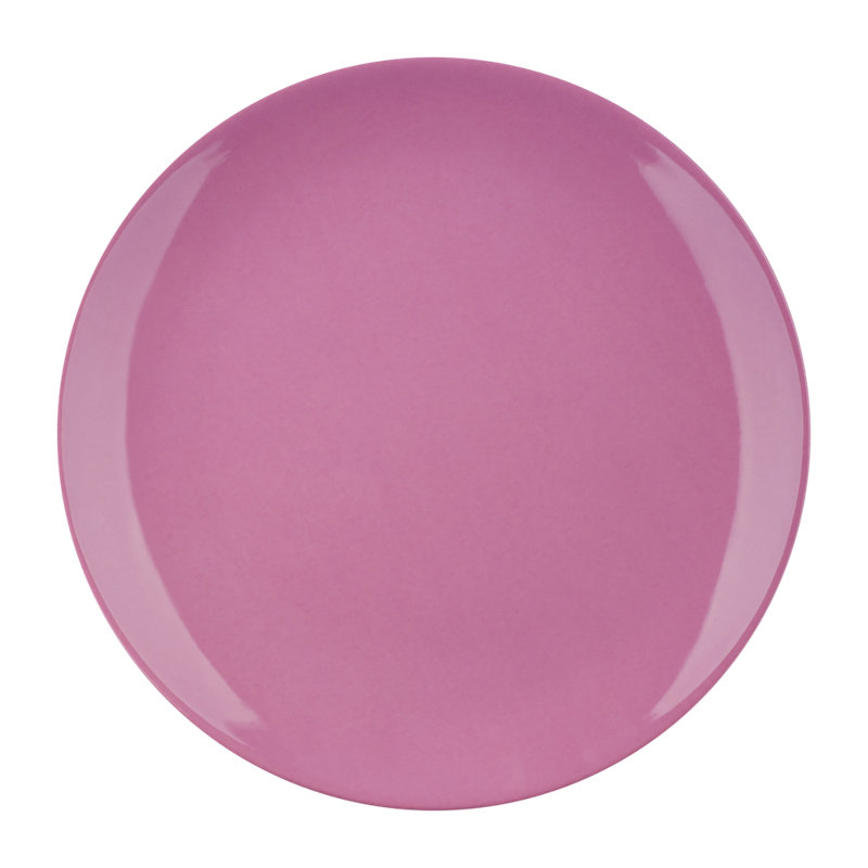 Numero 1 20.32cm Dessert Plate, Raspberry