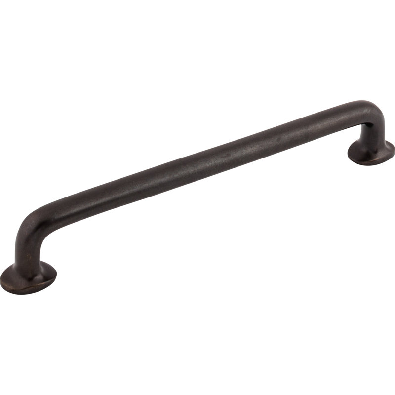 Aspen Rounded Bar Pull, Medium Bronze, 9" Center to Center