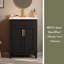 Meuble-lavabo 24 po avec lavabo supérieur-2055899373