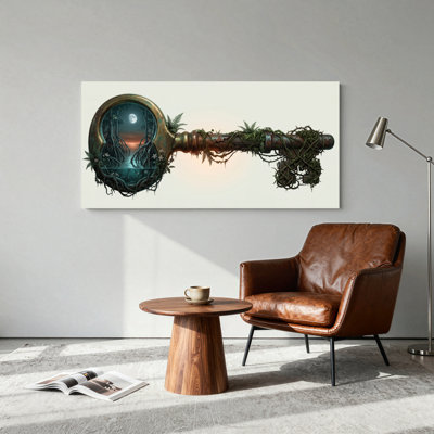 Ensemble de 1 toile murale Fantasy Key