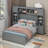 Full / Double Storage Platform Bed-548379585
