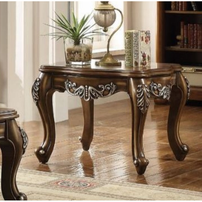 Table de bout Latisha, Chêne antique
