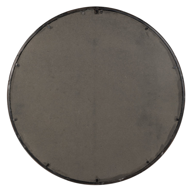 Beckett Round Beveled Mirror