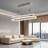 35 Inch Modern Rectangle Led Chandelier