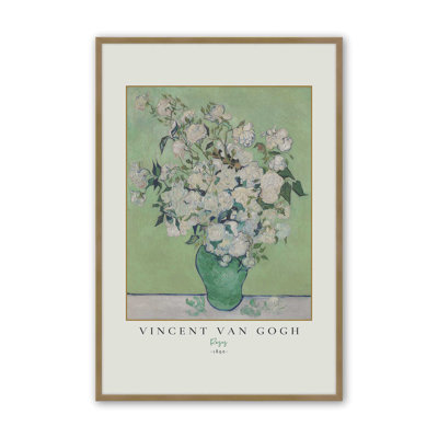 Van Gogh's Roses 1890 Print