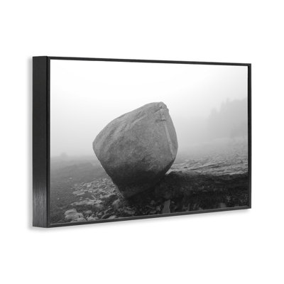 Giclée encadrée de roches isolées, design par James Rodewald