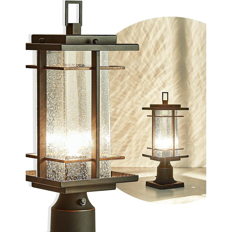 Lampadaire extérieur pour pilier Dusk To Dawn