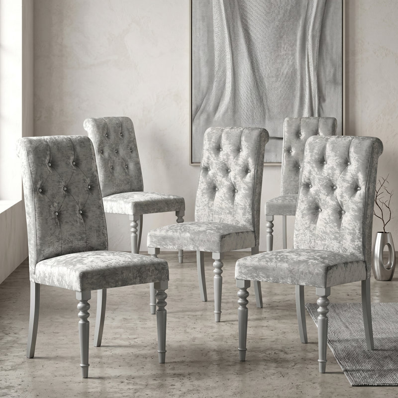 Chaise d'appoint Maeda, Argent