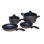 6-Piece Aluminum Nonstick Cookware Set