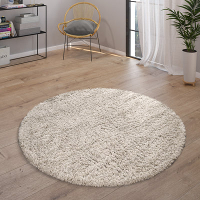 Blazek Solid Colour Shag Area Rug