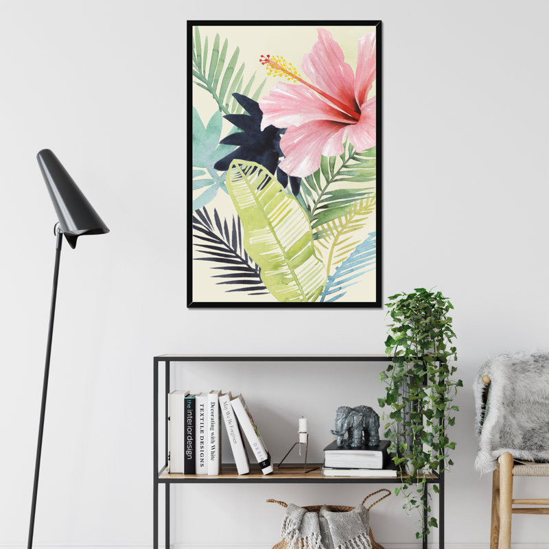 Tropical Punch I by Grace Popp - Painting, Black Framed Paper Print, 95cm H x 65cm W
