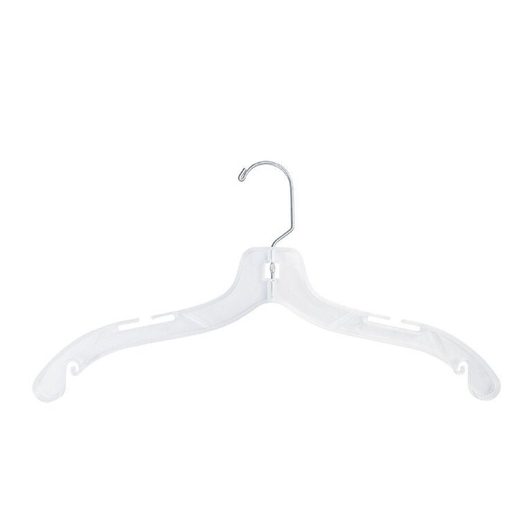 SereneLife Plastic Non-Slip Standard Hanger for Dress/Shirt