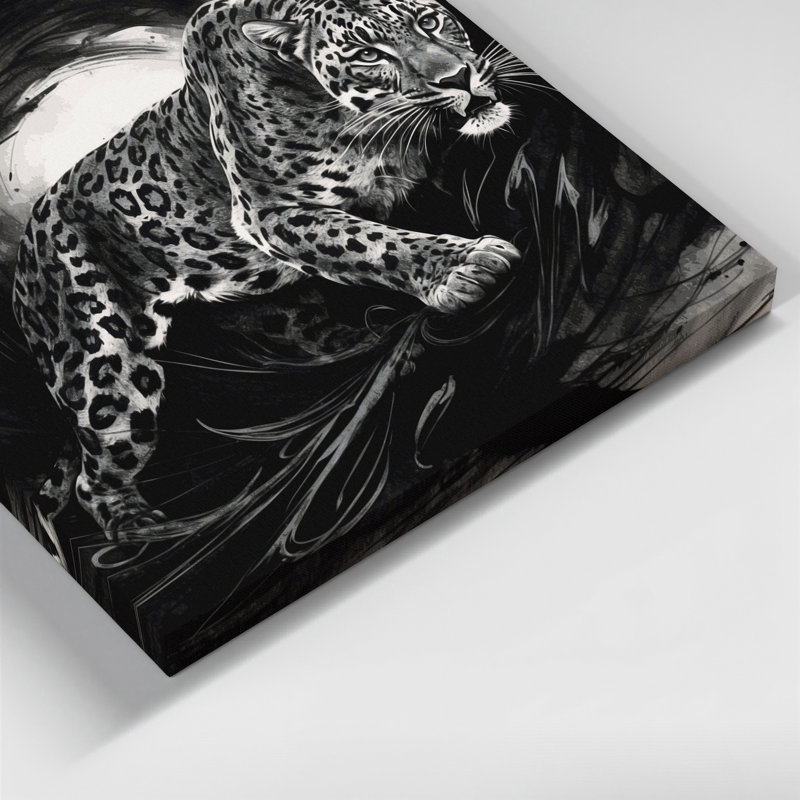 «Big Cats Leopard», art mural sur toile, H 12 po x l 12 po