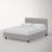 Adrien Upholstered Platform Bed-342217548-342217547