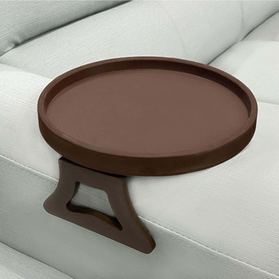 Sofa Arm Clip Tray, Side Table For Remote Controls/Drinks/Gamepads Holder