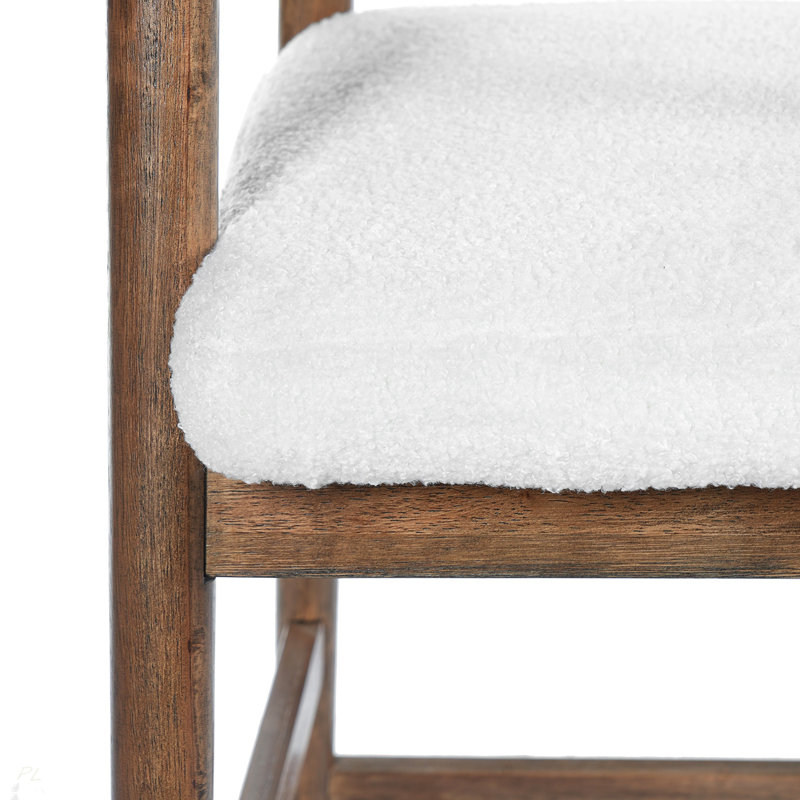 Tabourets de bar de 24,5 po de hauteur avec dossier, tabourets de comptoir confortables pour îlot de cuisine / salle à manger, ensemble de 2
