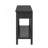 Fir Veneer Modern Stylish Console Table With Honeycomb Design-1581522129