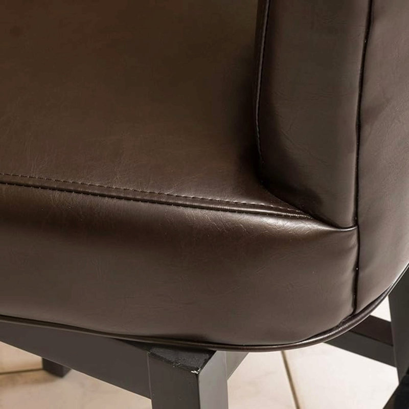 30.25'' High Swivel Bar Stool,Brown