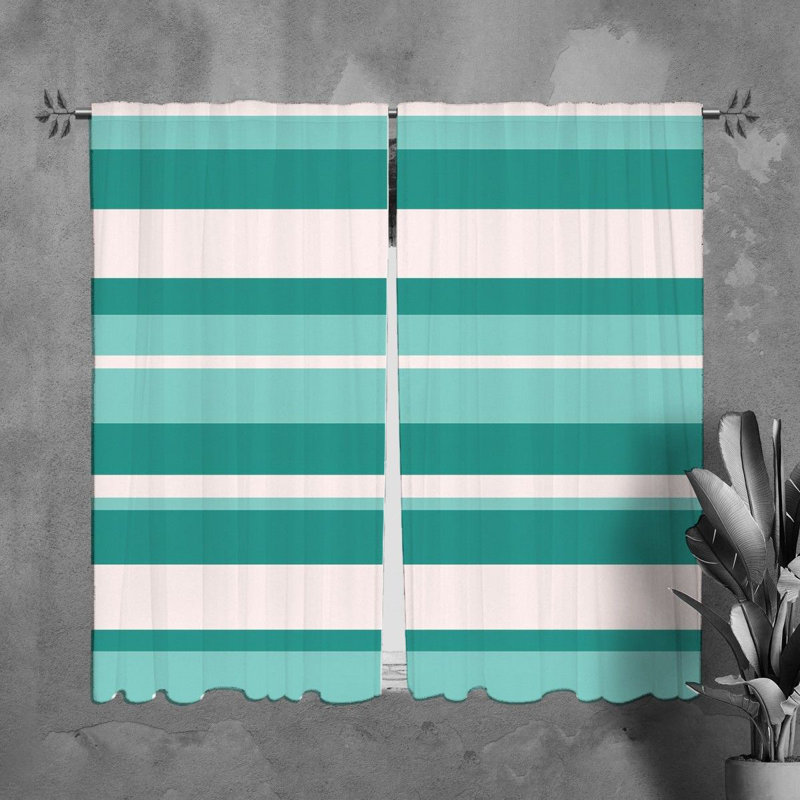 Paire de rideaux obscurcissant en polyester Yazlene, L 20 po x L 82 po