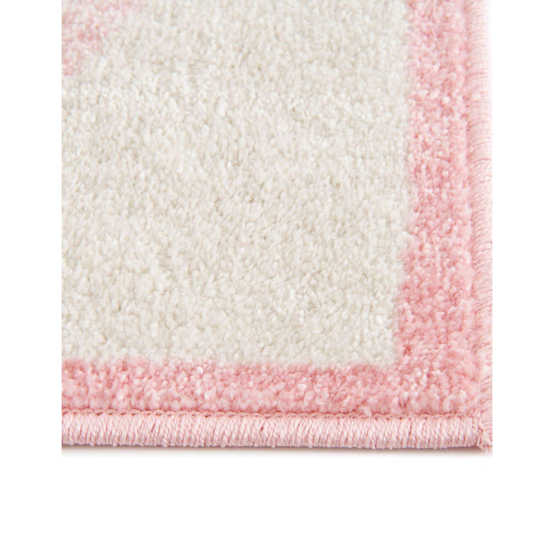 Whimsy Kids Polypropylene Plastic Rug, Rectangle 5'3" x 8'