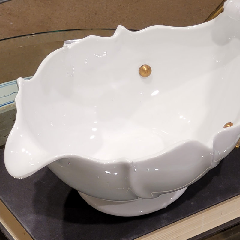 Blanc Chic Handcrafted Table Vase