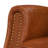 Traditional Breathable Top Grain Genuine Leather Recliner-277283463