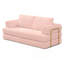 Canapé-lit convertible, canapé de plancher pliable en velours côtelé et coussins, multifonctionnel pour le salon et la chambre à coucher-1655025646