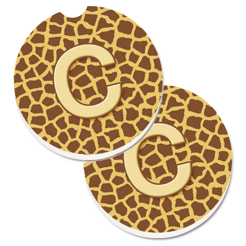 Sous-verre Monogram Initiale, C